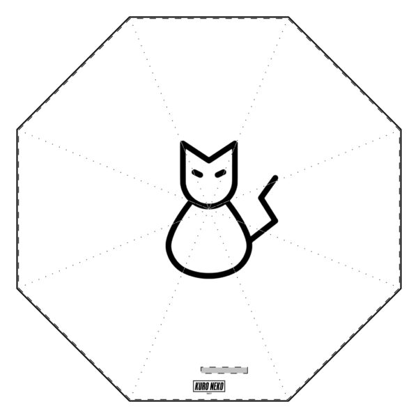 Hi Neko Semi-Automatic Foldable Umbrella