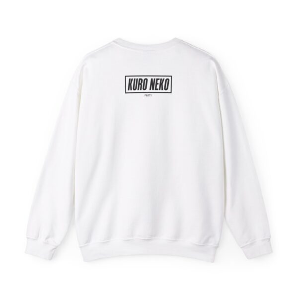 Hi Neko Sweatshirt - Crewneck Minimalist Cat Logo by Kuro Neko - Image 2