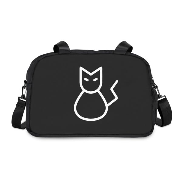 Cat Logo Fitness Handbag by Kuro Neko